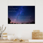 Poster de la constellation d'Ajijaak et de Midewig (Cuisine)