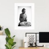 Poster de la contemplation (Bureau à domicile)