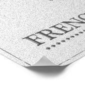 Poster de la Corne Française (Coin)