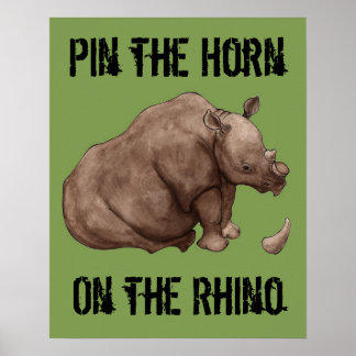 Poster de la Corne sur le Rhino