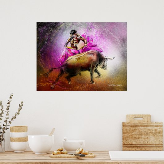 Poster de la corrida "Toroscape 31" (Cuisine)