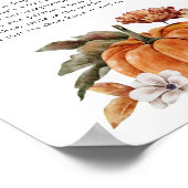 Poster de la couche de nuit de automne (Coin)