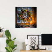 Poster de la couronne aux chandelles (Bureau à domicile)