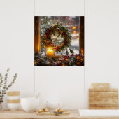 Poster de la couronne aux chandelles (Cuisine)