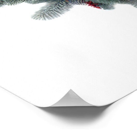 Poster de la couronne de Noël (Coin)