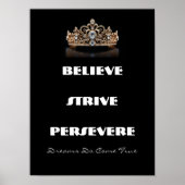 Poster de la couronne du concours (Devant)