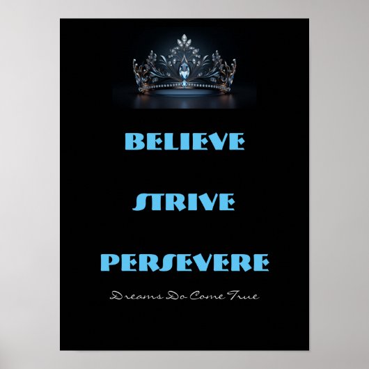 Poster de la couronne du concours (Devant)