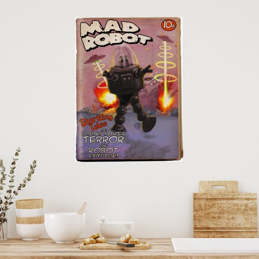Poster de la couverture de la pâte robotique (Cuisine)