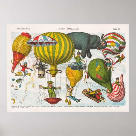 Poster de la couverture vintage du journal (Devant)