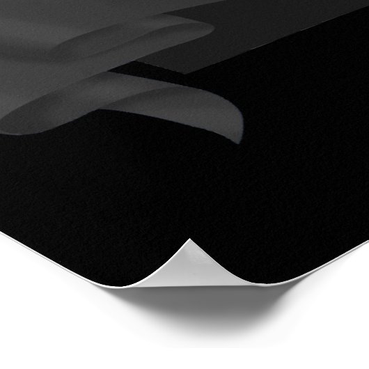 Poster de la Cravate noire Carla (Coin)