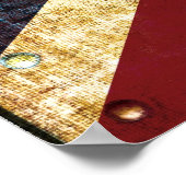 Poster de la crête de l'union Grunge (Coin)