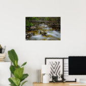 Poster de la crique de la forêt rocheuse (Bureau à domicile)