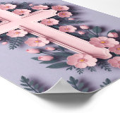 Poster de la Croix-Chrétienne Matte (Coin)