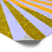 Poster de la Croix de Pâques Abstraite moderne Art (Coin)