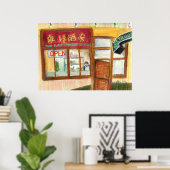 Poster de la cuisine chinoise (Bureau à domicile)