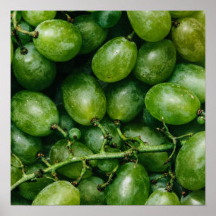 Poster de la cuisine Green Grapes
