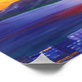 Poster de la dame Matte endormie de l'Alaska (Coin)