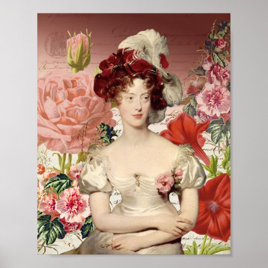 Poster de la dame royale victorienne (Devant)