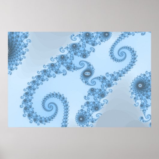 Poster de la danse bleue (Devant)