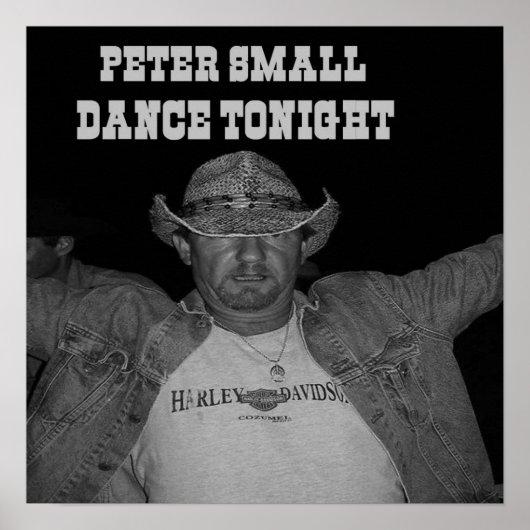 Poster de la danse ce soir (Devant)