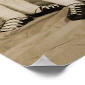 Poster de la danse irlandaise Sepia (Coin)