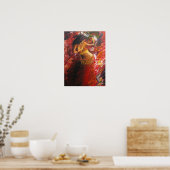 Poster de la danseuse du ventre (Cuisine)