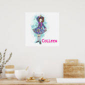 Poster de la danseuse irlandaise Brianne ! (Cuisine)