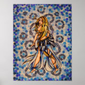 Poster de la danseuse Kalila Belly (Devant)