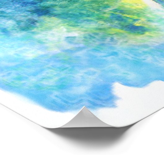 Poster de la danseuse Peacock (Coin)