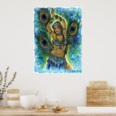 Poster de la danseuse Peacock (Cuisine)