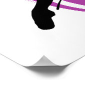 Poster de la danseuse Silhouette (Coin)