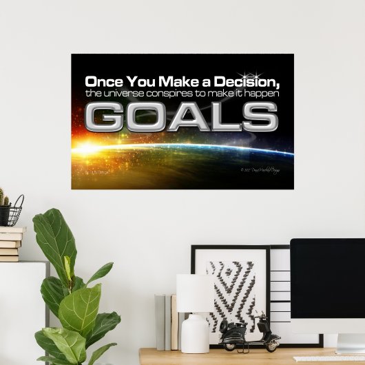 Poster de la décision du but (Bureau à domicile)