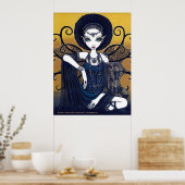 Poster de la déesse Cleo Egyptian Cobra Fearie (Cuisine)