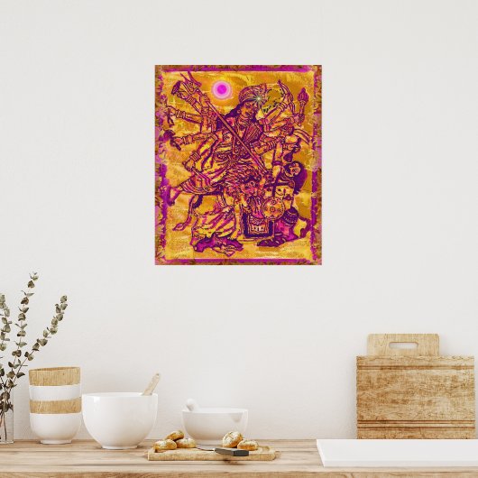 Poster de la déesse Durga (Cuisine)