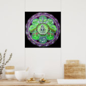 Poster de la déesse Green Tara Mandala (Cuisine)