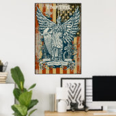 Poster de la déesse Libertas de Liberty (Bureau à domicile)