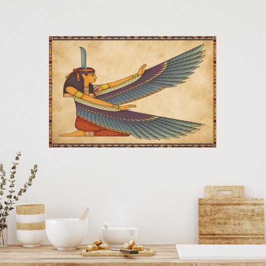 Poster de la déesse Ma'at (Cuisine)