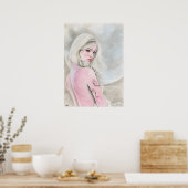 Poster de la déesse Moon Selene (Cuisine)