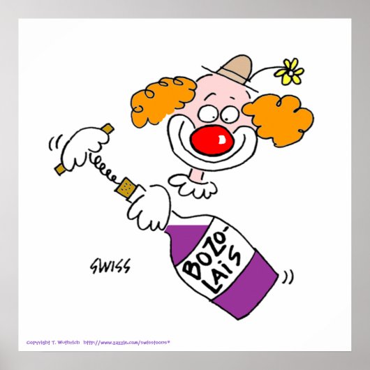 Poster de la Dégustation de Vins Drôle (Devant)