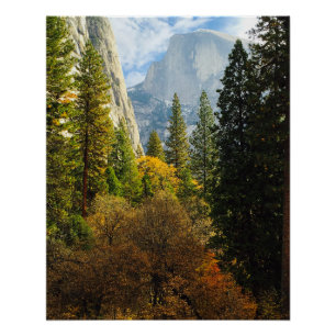 Poster de la Demi-Dôme à l'automne (Parc national