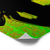 Poster de la discothèque de soirée Reggae (Coin)