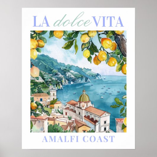 Poster de La Dolce Vita Amalfi Coast (Devant)