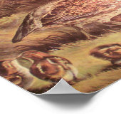 Poster de la famille des cailles (Coin)