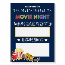 Poster de la famille du stand de la concession de 