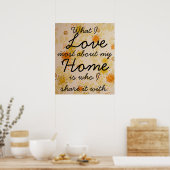 Poster de la famille Love Home (Cuisine)