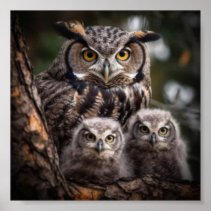 Poster de la famille Owl