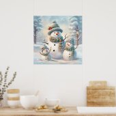 Poster de la famille Snowman (Cuisine)