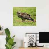 Poster de la faucille à épaulettes rouge (Bureau à domicile)