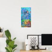 Poster de la fée de beauté ailée (Bureau à domicile)