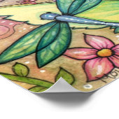 Poster de la Fée Dragonfly par Molly Harrison (Coin)